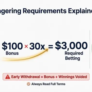 wagering requirements explained