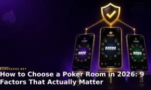 how to choose a poker room