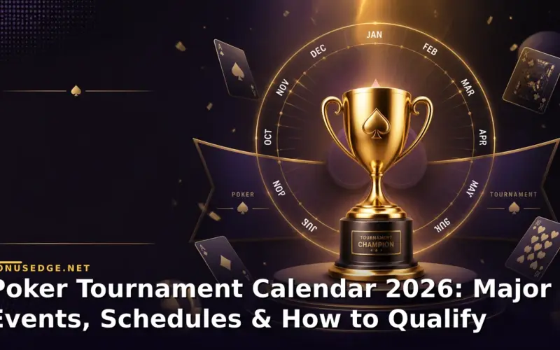 poker tournament calendar 2026